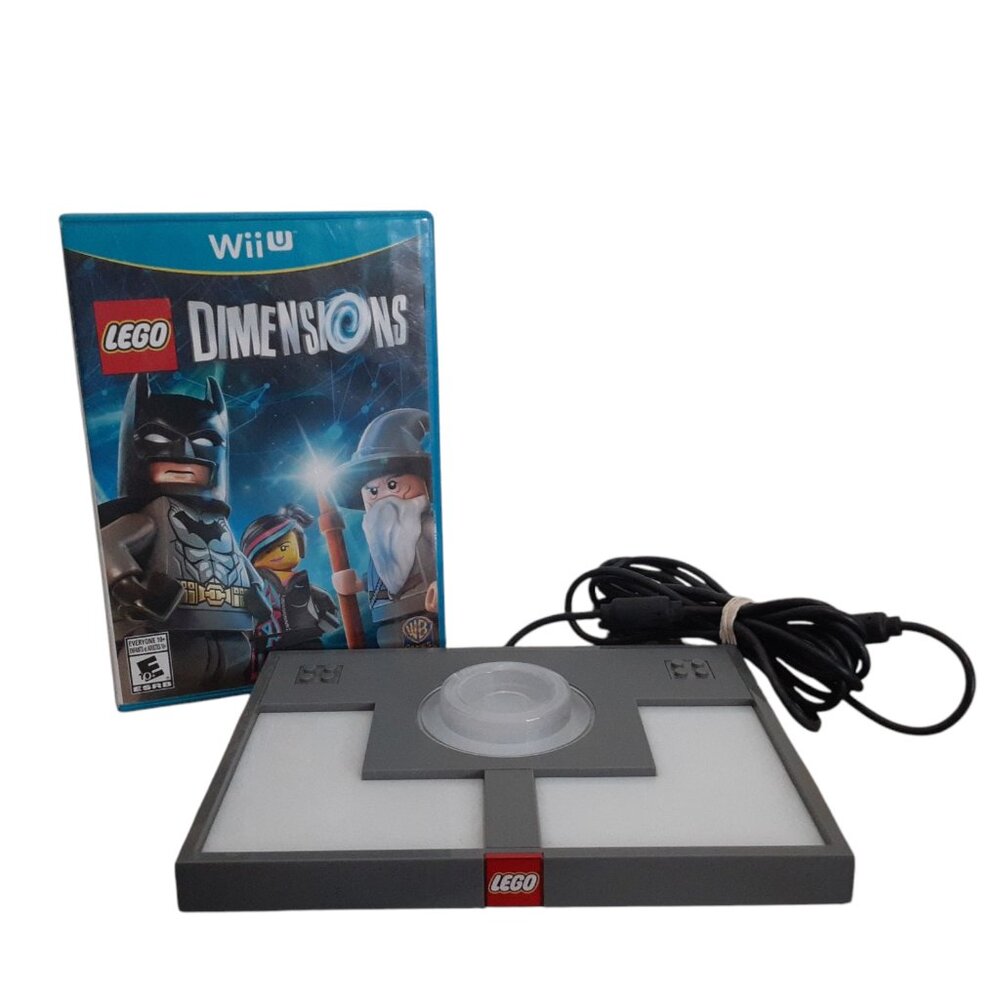 LEGO Dimensions USB Portal Base Pad & Game Wii U 3000061482 Tested